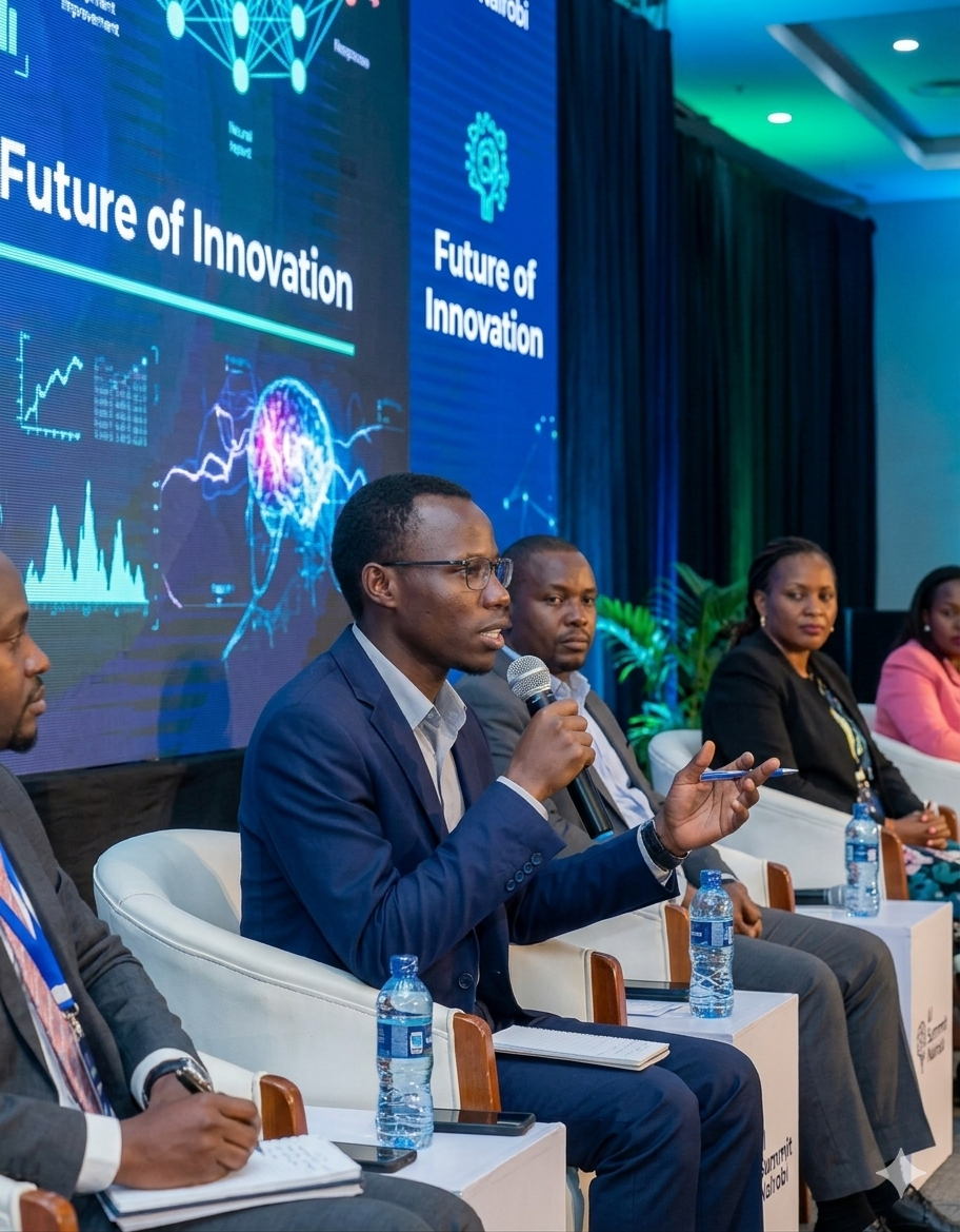 Nelson Ochieng Were on the Future of Innovation panel